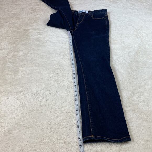 Old Navy dark wash skinny jeans, size 14 - Picture 6 of 10